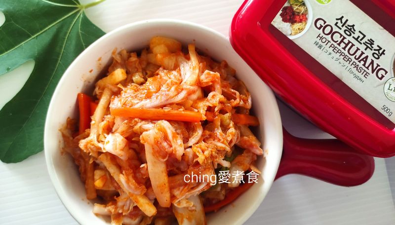 自製簡易韓式泡菜