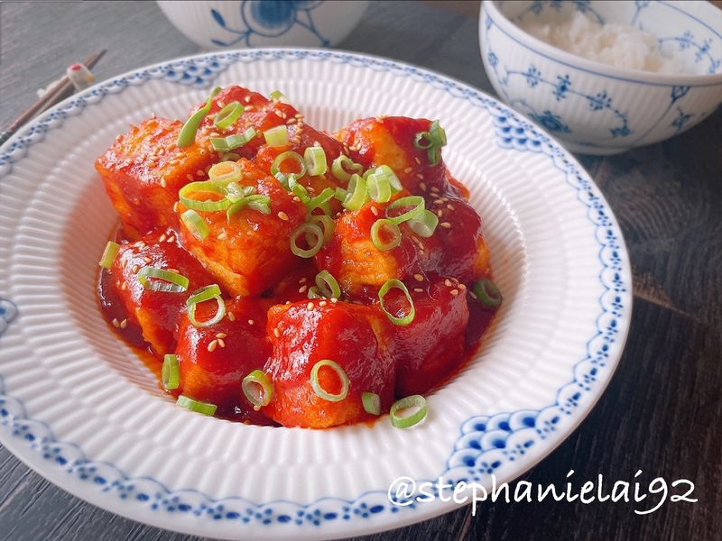 韓式茄汁辣豆腐