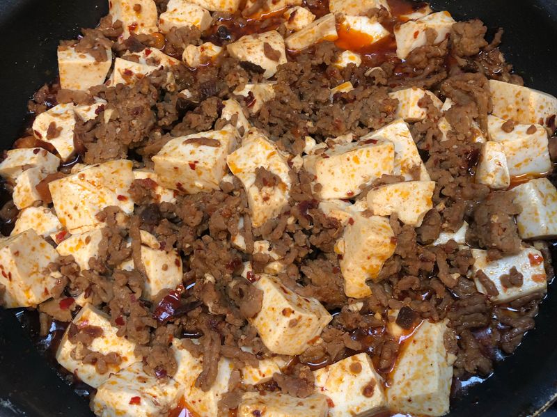 簡易麻婆豆腐