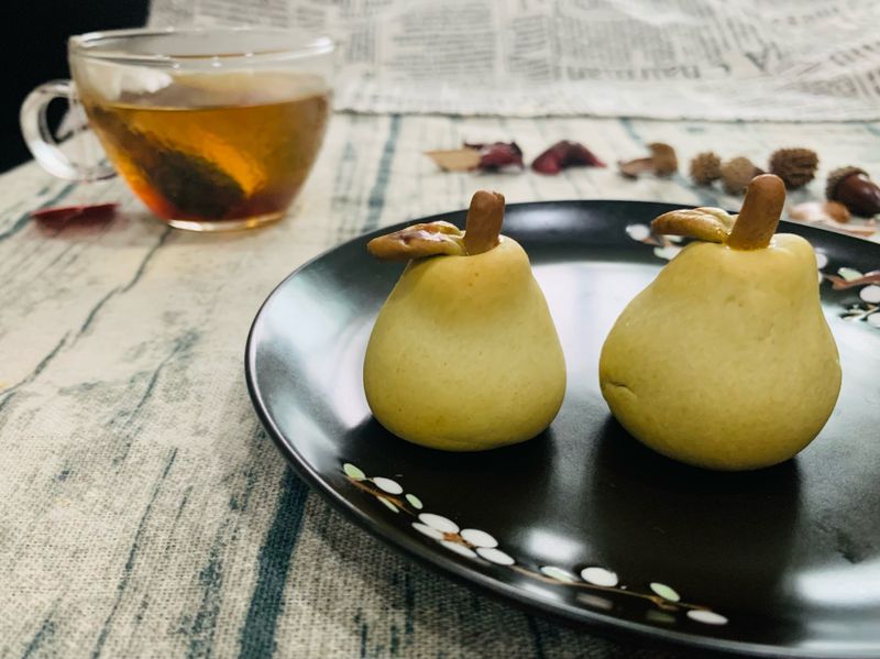 日式饅頭(柚子和菓子)