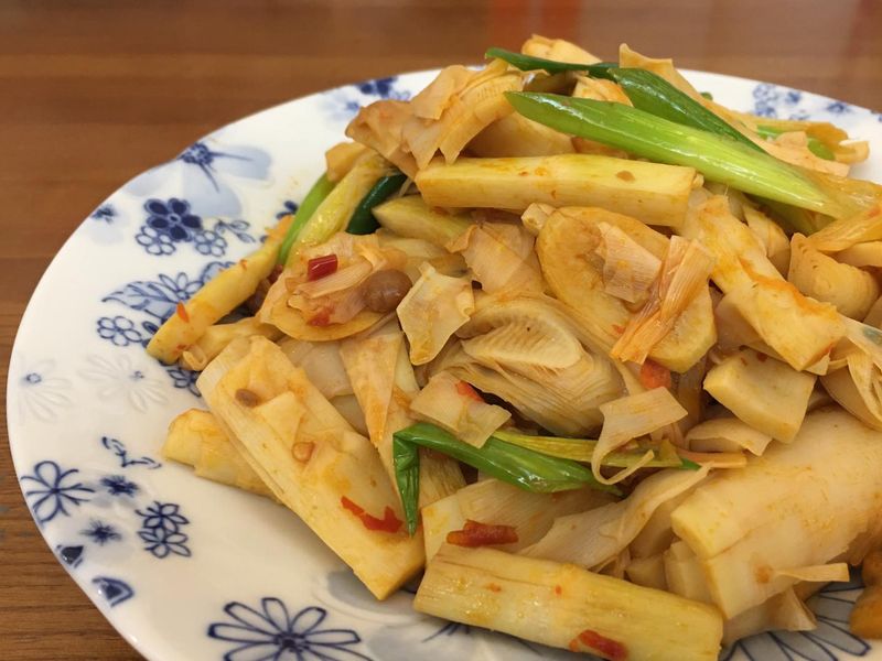 辣炒桂竹筍