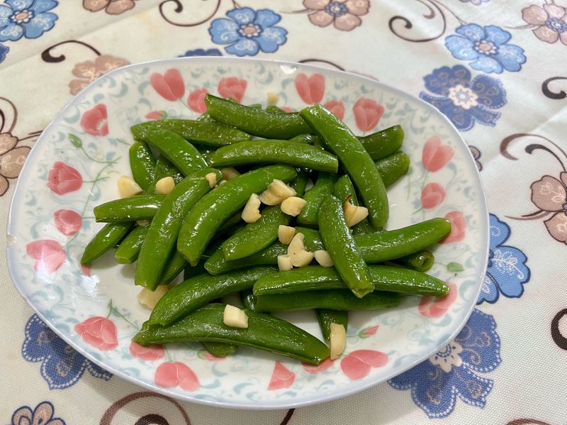 清炒甜豆