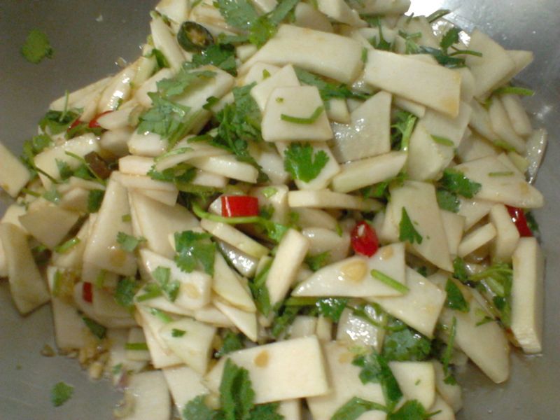 涼拌大頭菜