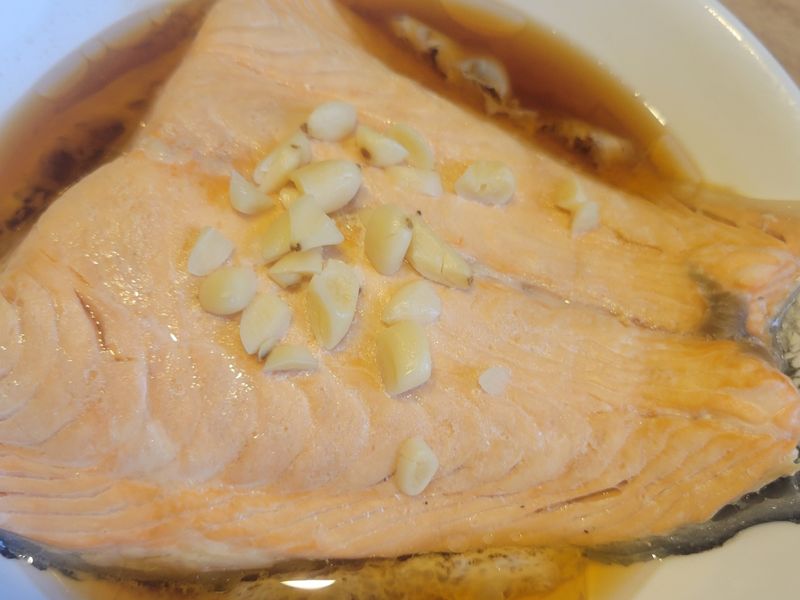 清蒸鮭魚