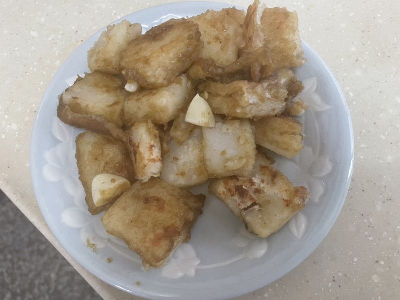 柚子醬炒蘿蔔糕
