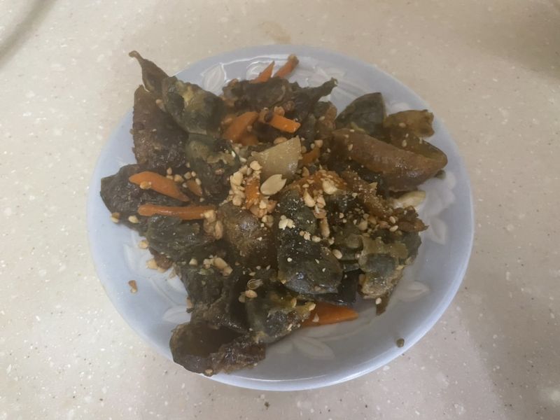吃了一點都不皮的皮蛋