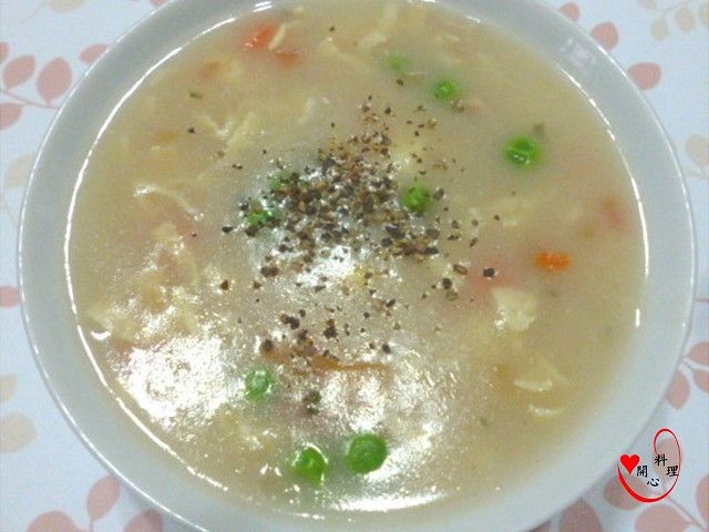 雞蓉蔬菜濃湯