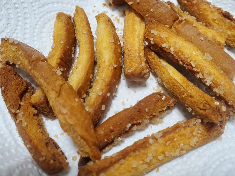 氣炸蜜糖吐司邊