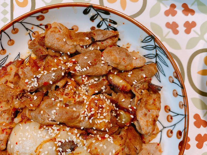 炒泡菜豬肉