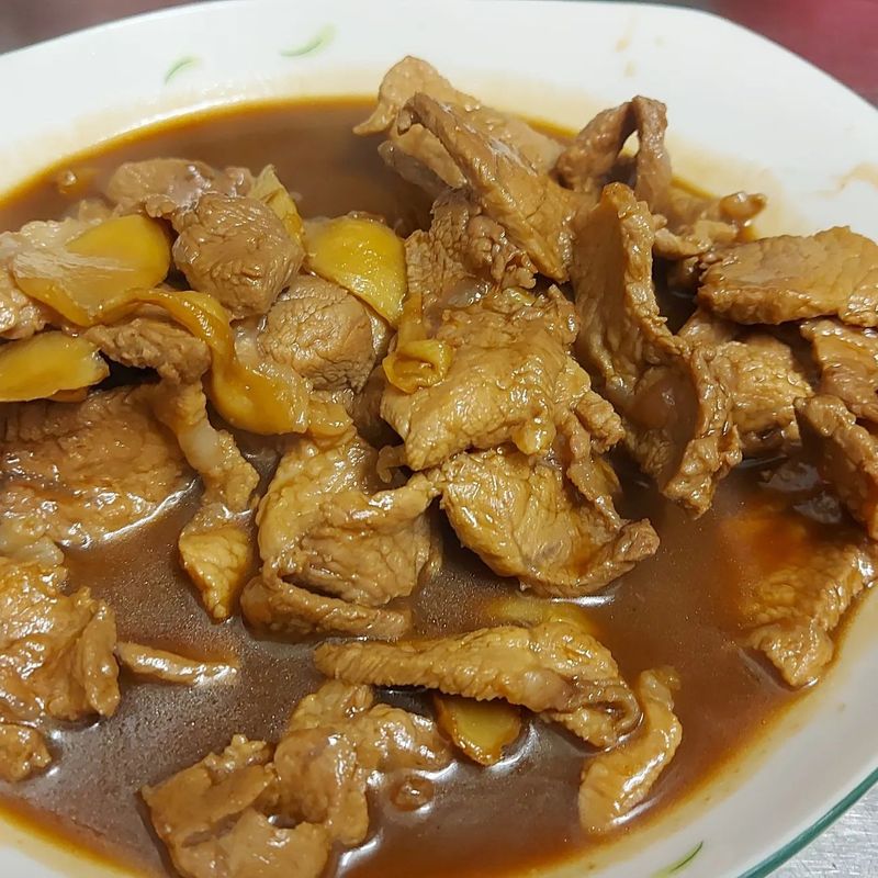 薑燒豬肉片