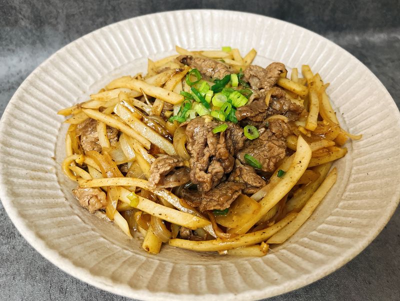 馬鈴薯炒牛肉