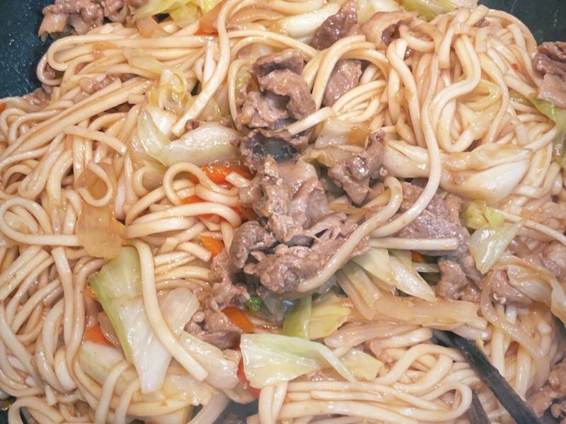 豬肉炒麵