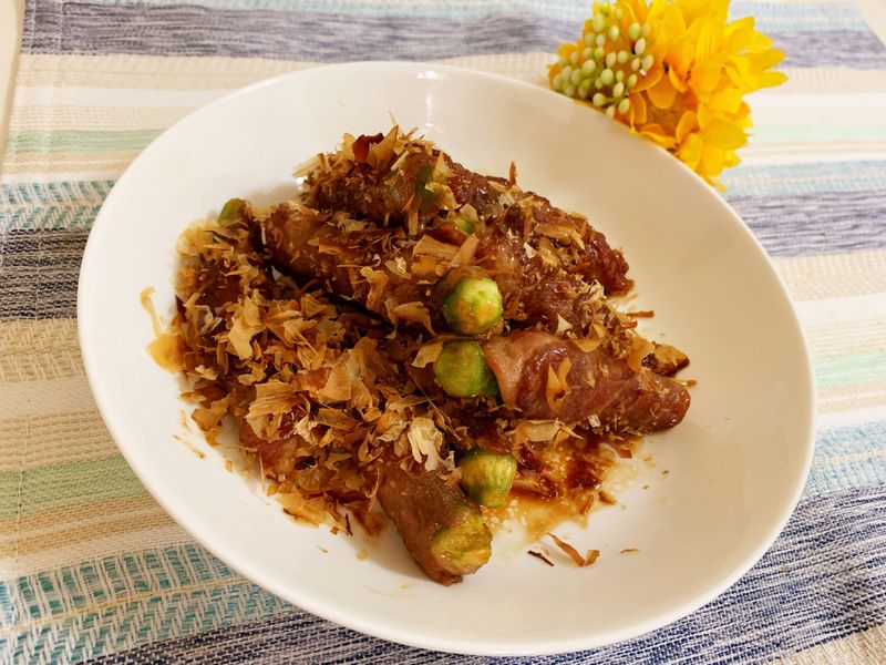 秋葵肉捲