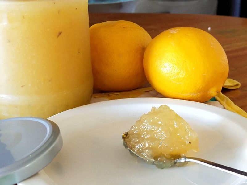 2材料做檸檬果醬