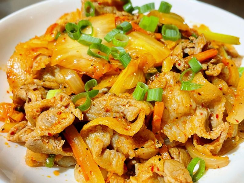 泡菜豬肉