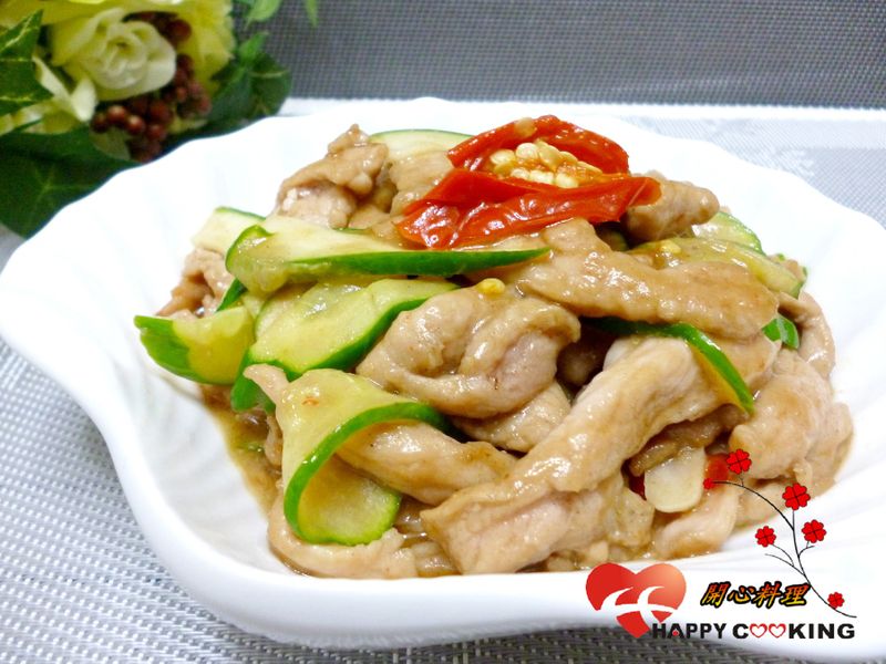 黃瓜炒肉片
