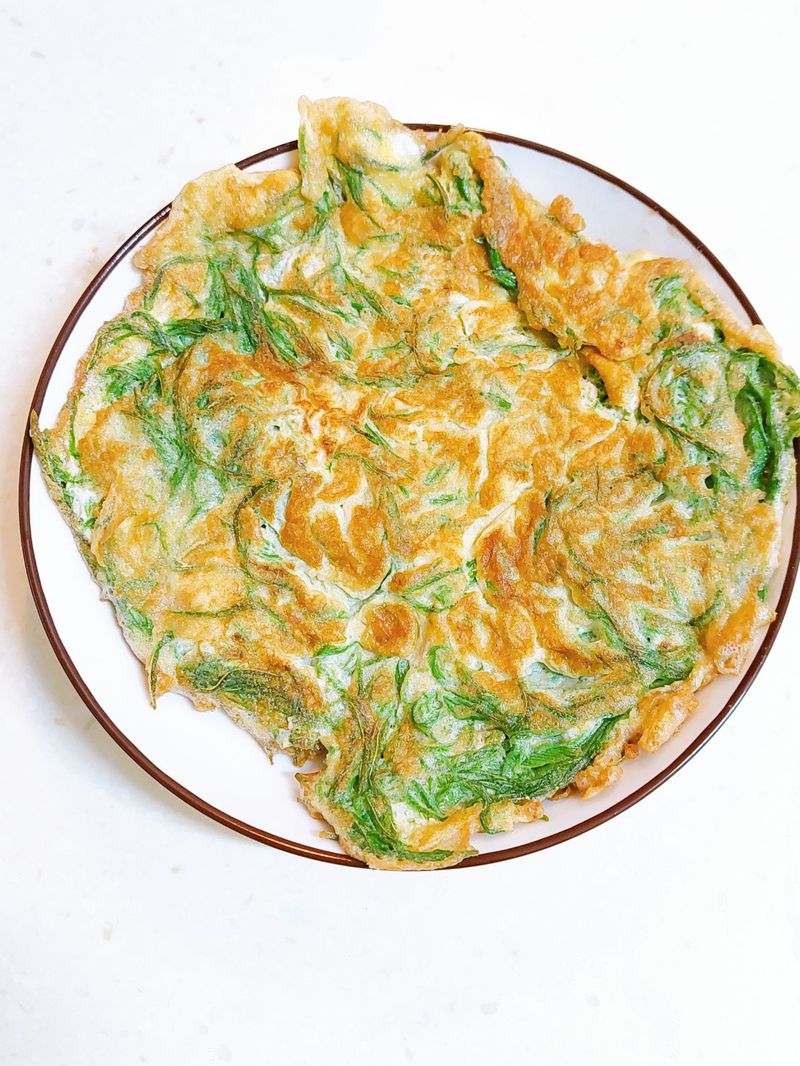 泰式臭菜煎蛋ไข่เจียวชะอม