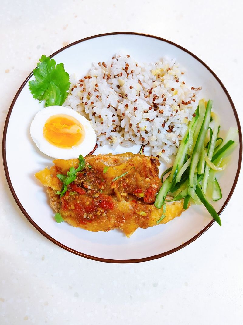 藜麥扁豆飯