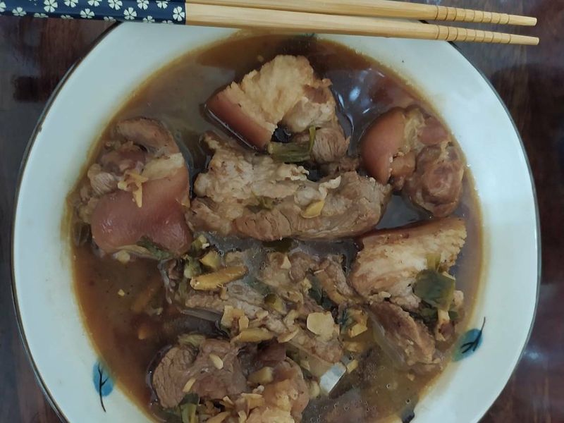 蜜汁豬肋排