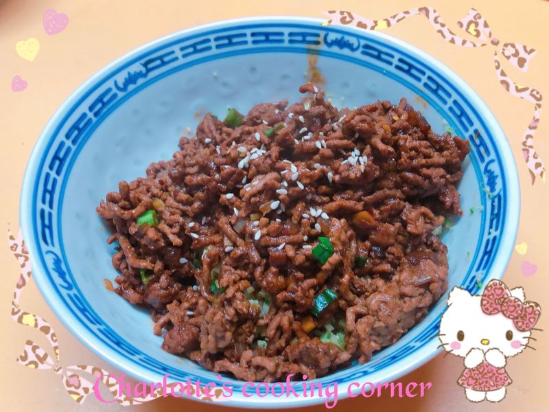 牛絞肉飯