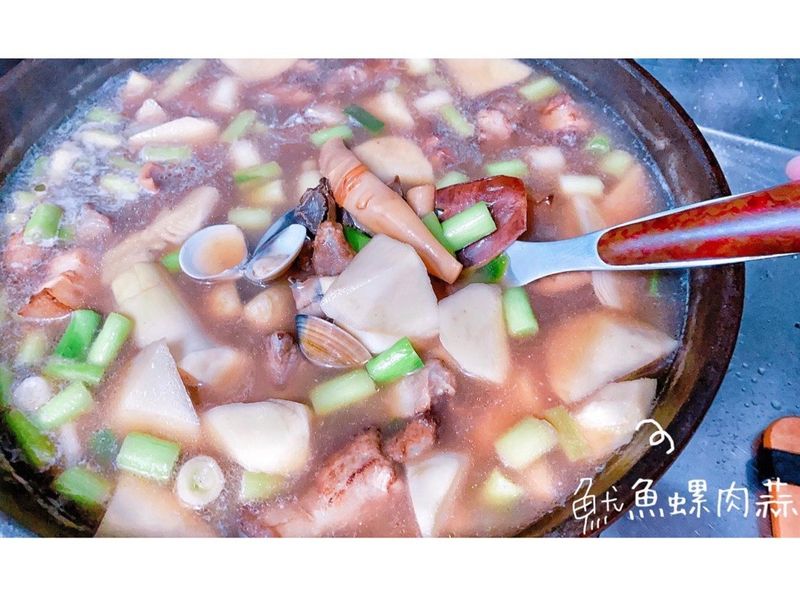 魷魚螺肉蒜