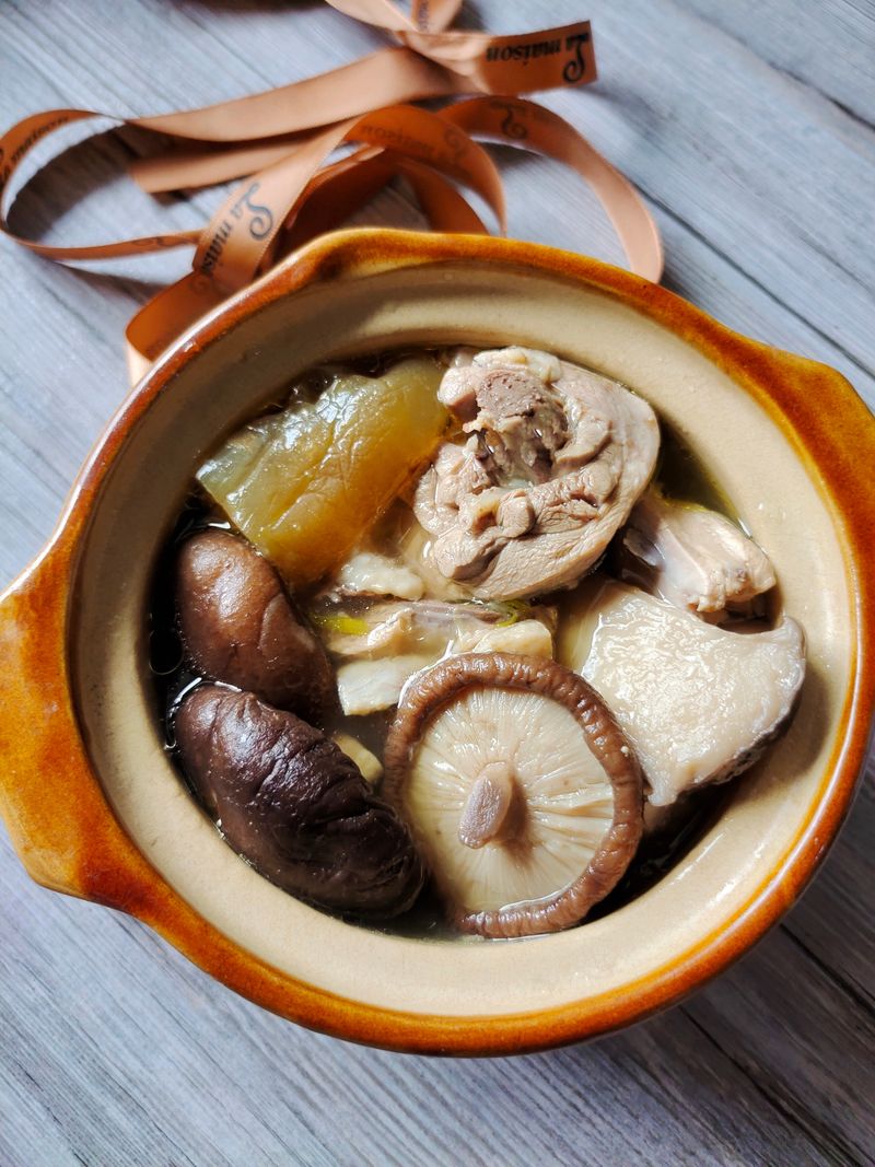 香菇蔭瓜雞湯