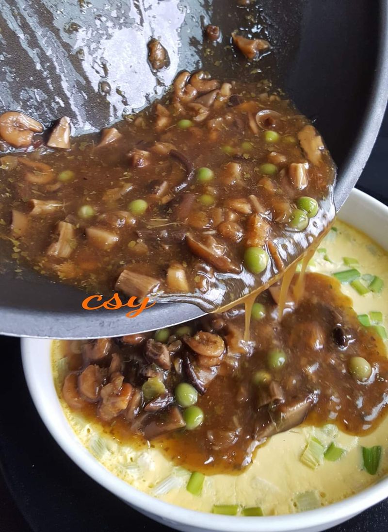 球球A蒸雞蛋豆腐