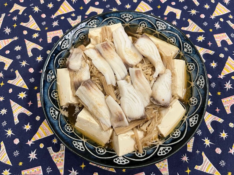 鯛魚蒸豆腐