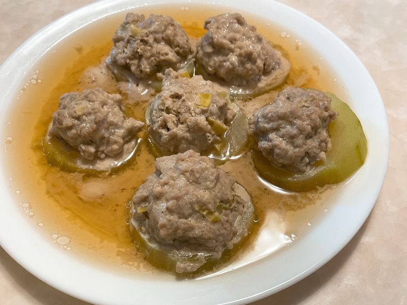 大黃瓜鑲肉