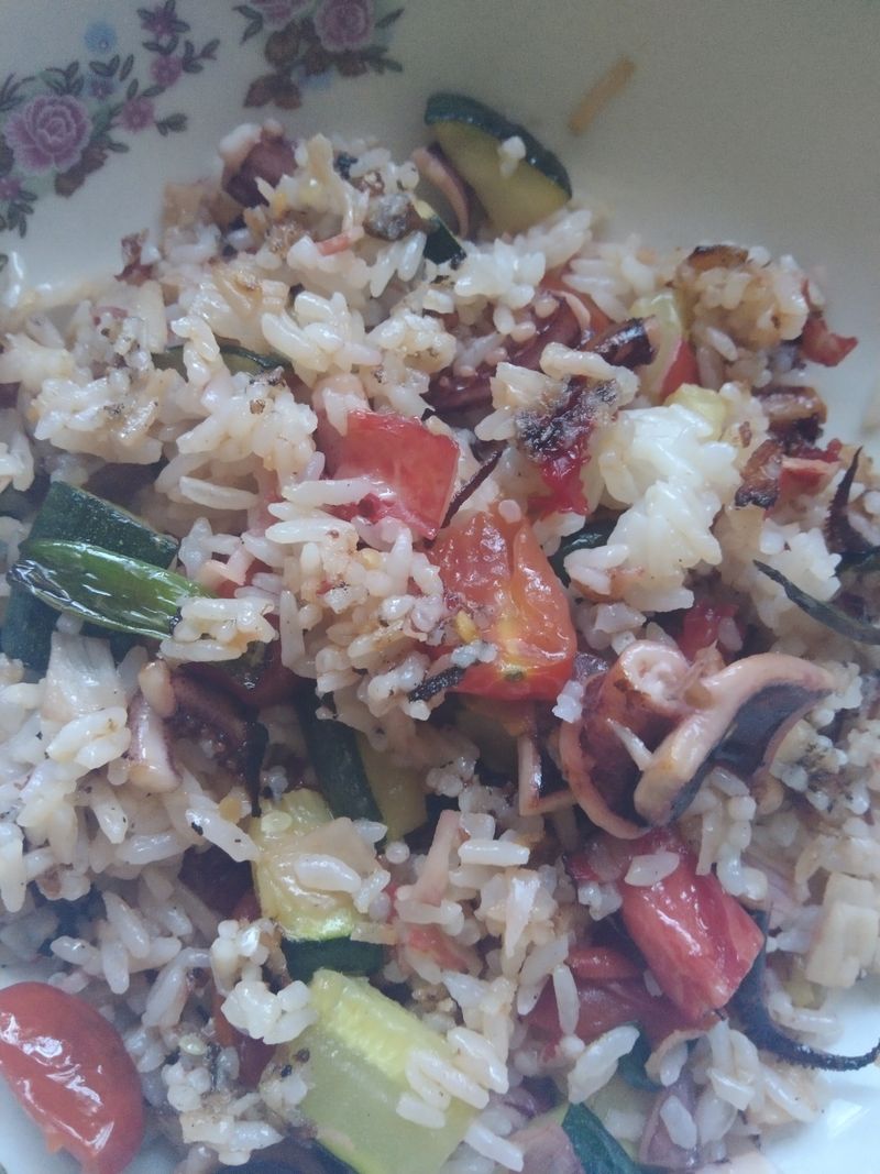 蔬果海鮮炒飯