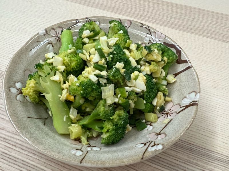 花椰菜炒鹹蛋