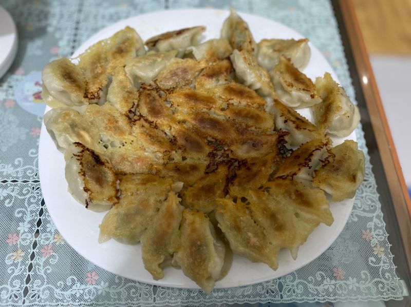 冰花煎餃