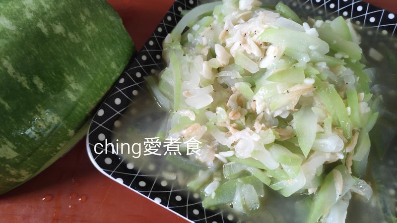 10分鐘上菜-蝦皮炒水蒲瓜