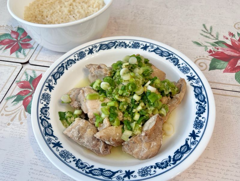 蔥油雞飯