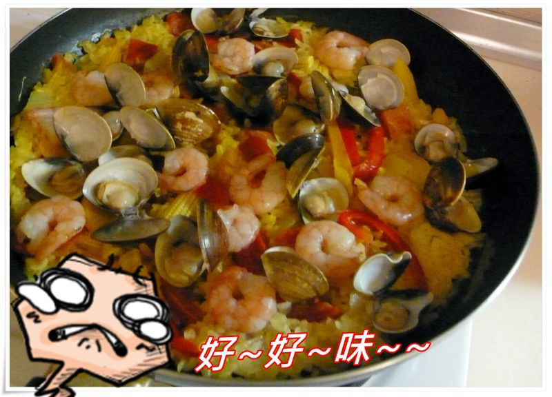 道地口味超EASY西班牙海鮮飯 (2人份)