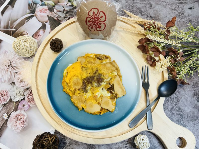 麻油椪餅煎蛋