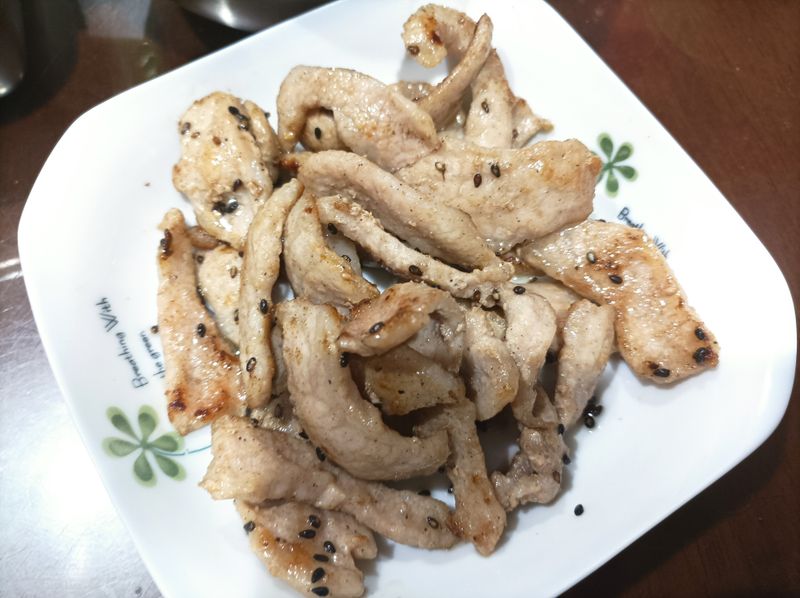 香煎豬頸肉
