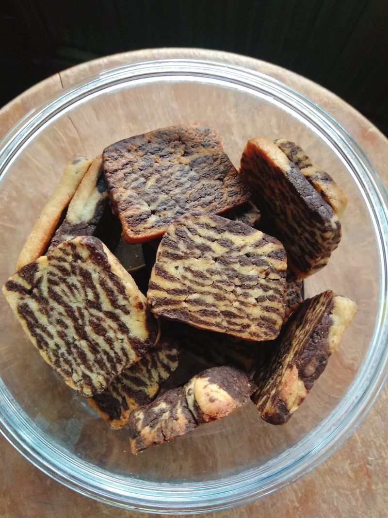 斑馬紋餅乾