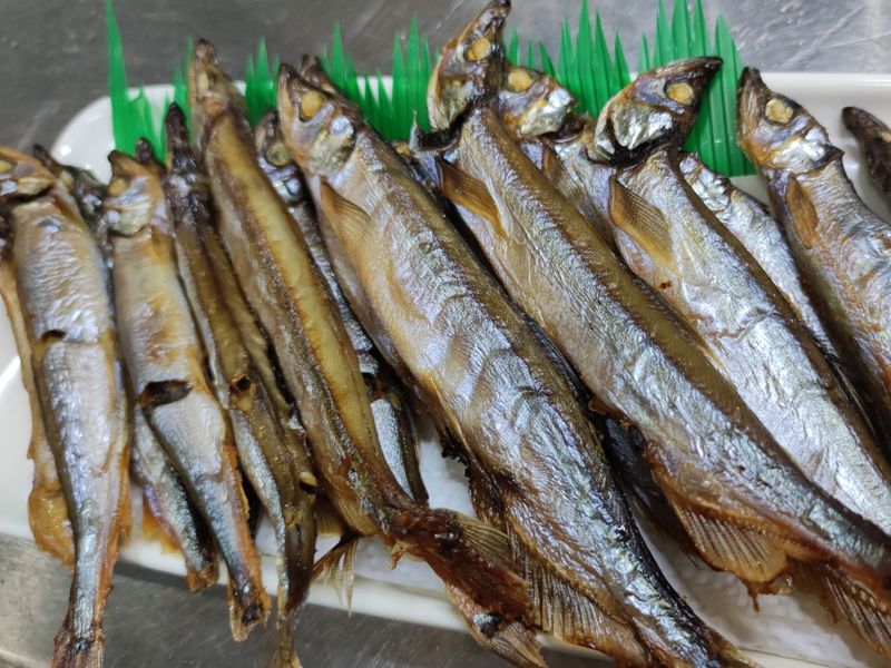 香烤柳葉魚