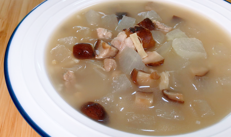 冬瓜粒湯飯