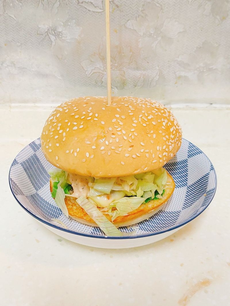 美式牛肉漢堡