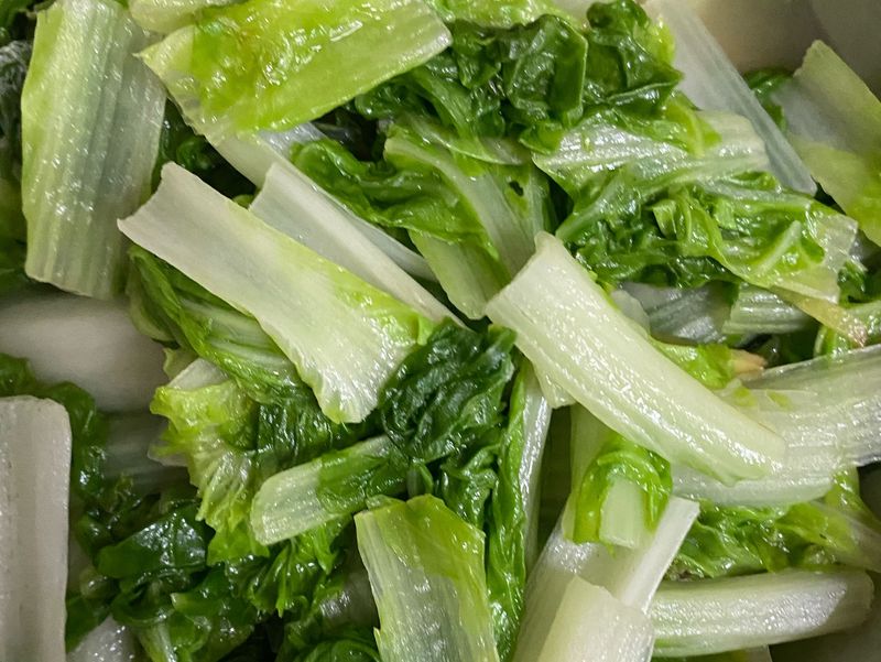 薑絲炒小白菜