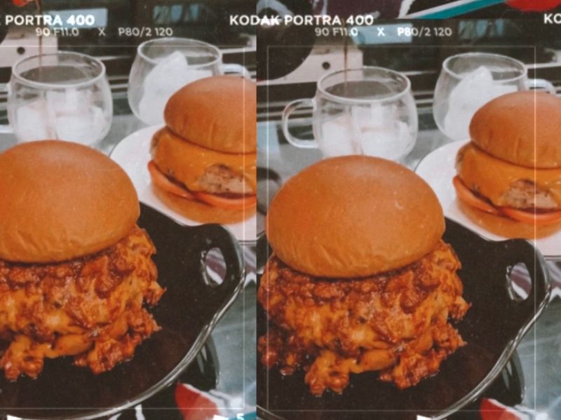 美式手打牛肉豆腐排漢寶包