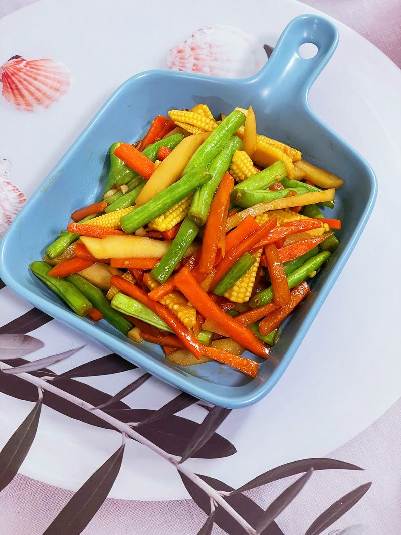 四季豆炒食蔬