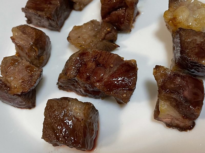 氣炸骰子牛