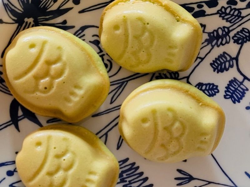 鯛魚燒蛋糕 （斑蘭奶黃味）