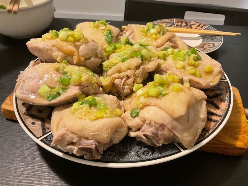 蔥油雞