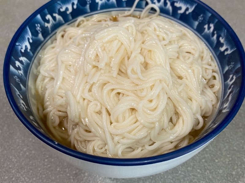 麻油拌麵線