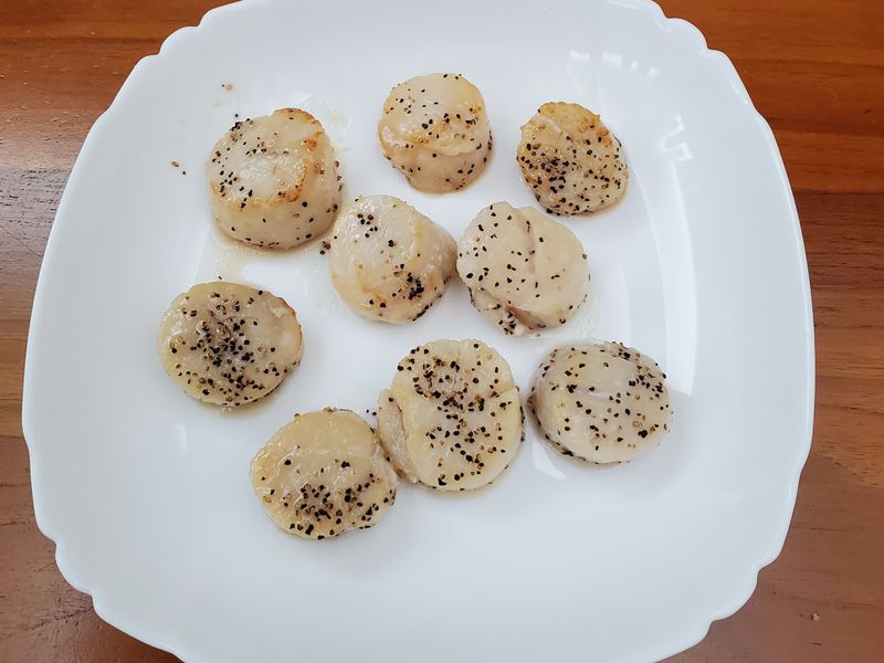 煎干貝