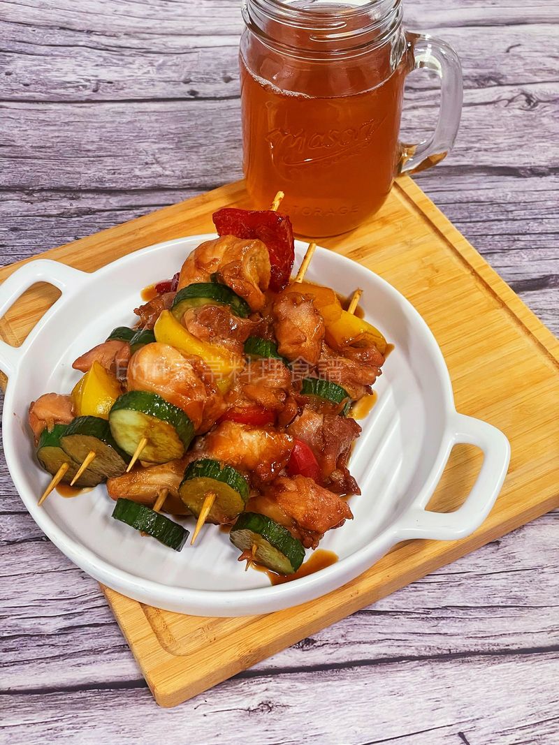 雞肉蔬菜串燒